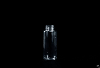 Фото детальное: Бутылка 1л ШИРОКОЕ ГОРЛО (К) без крышки прозрачная *100 